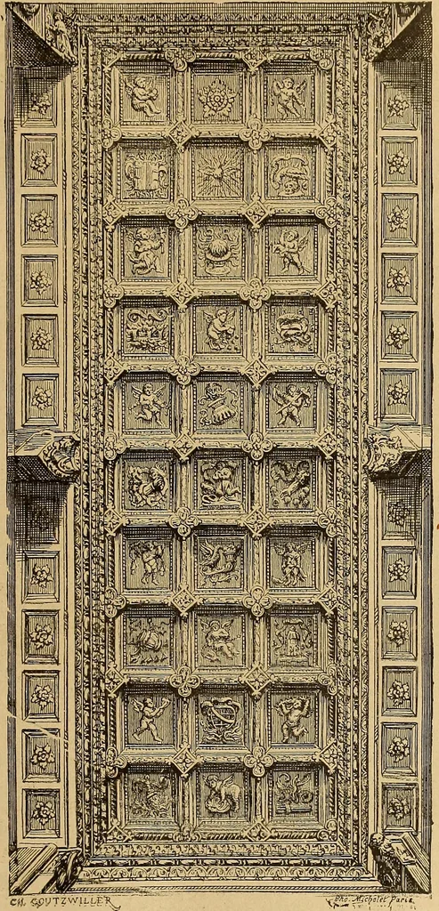 An illustration from Dictionnaire des arts décoratifs à l'usage des artisans, des artistes, des amateurs et des écoles, 1880, leaf 224