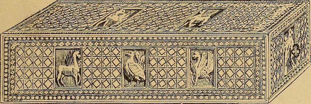 An illustration from Dictionnaire des arts décoratifs à l'usage des artisans, des artistes, des amateurs et des écoles, 1880, leaf 244