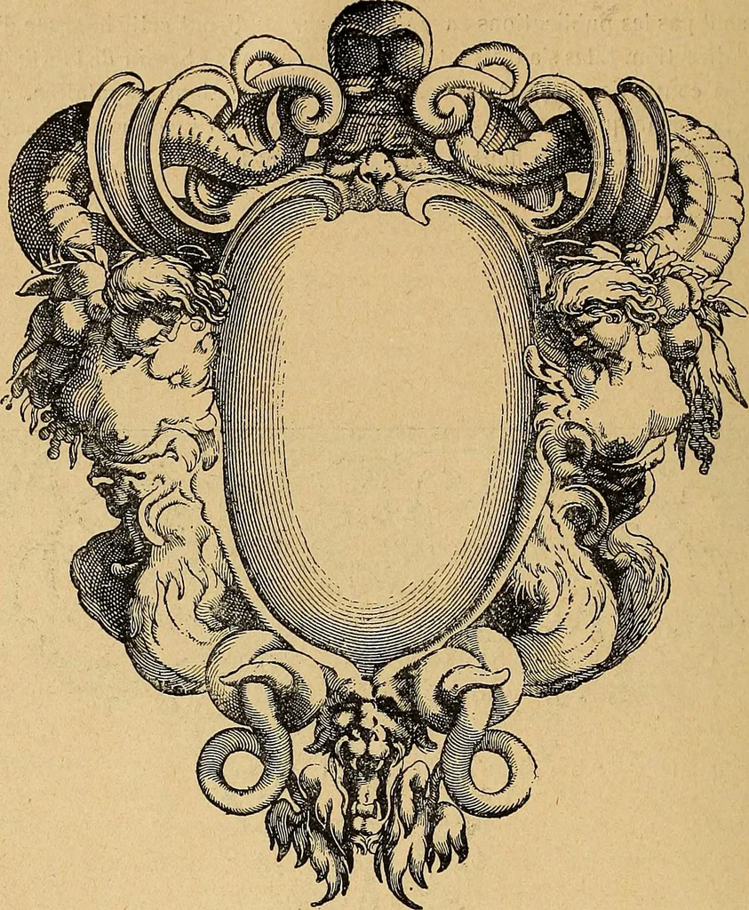 An illustration from Dictionnaire des arts décoratifs à l'usage des artisans, des artistes, des amateurs et des écoles, 1880, leaf 25