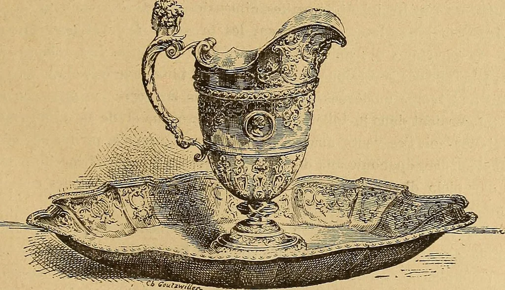 An illustration from Dictionnaire des arts décoratifs à l'usage des artisans, des artistes, des amateurs et des écoles, 1880, leaf 252