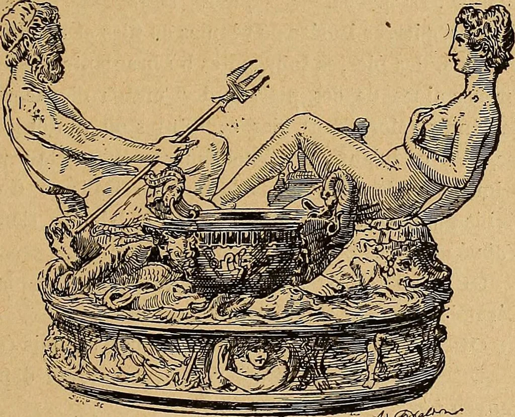 An illustration from Dictionnaire des arts décoratifs à l'usage des artisans, des artistes, des amateurs et des écoles, 1880, leaf 258