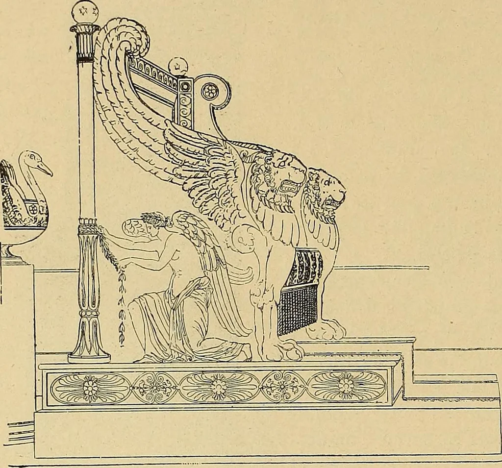 An illustration from Dictionnaire des arts décoratifs à l'usage des artisans, des artistes, des amateurs et des écoles, 1880, leaf 267