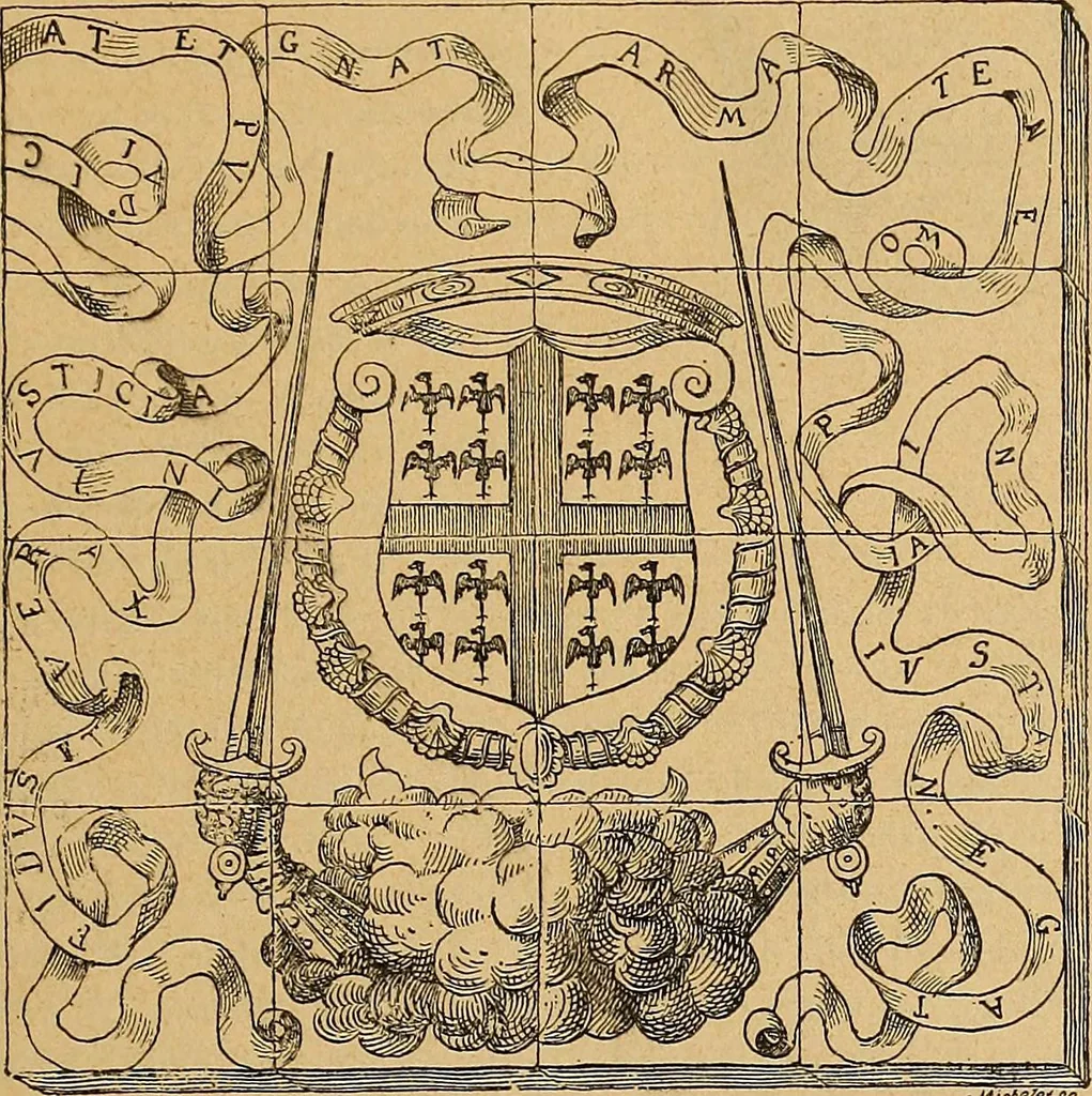An illustration from Dictionnaire des arts décoratifs à l'usage des artisans, des artistes, des amateurs et des écoles, 1880, leaf 28