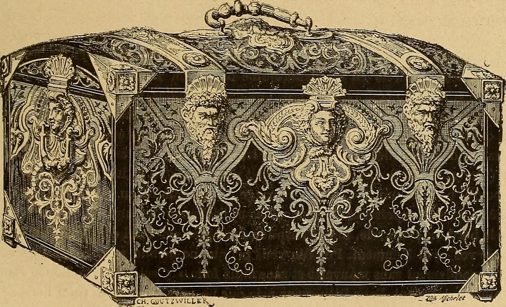 An illustration from Dictionnaire des arts décoratifs à l'usage des artisans, des artistes, des amateurs et des écoles, 1880, leaf 320