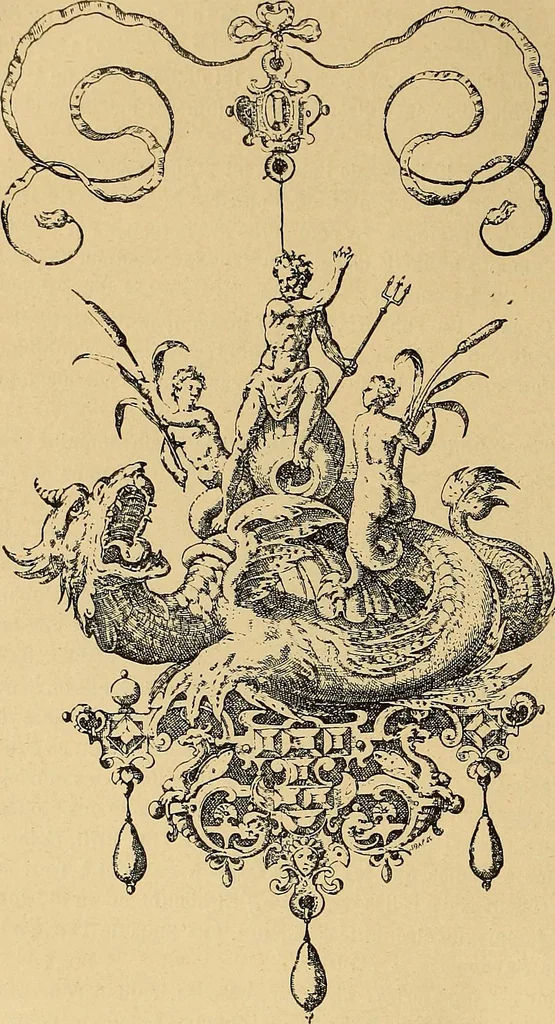 An illustration from Dictionnaire des arts décoratifs à l'usage des artisans, des artistes, des amateurs et des écoles, 1880, leaf 325