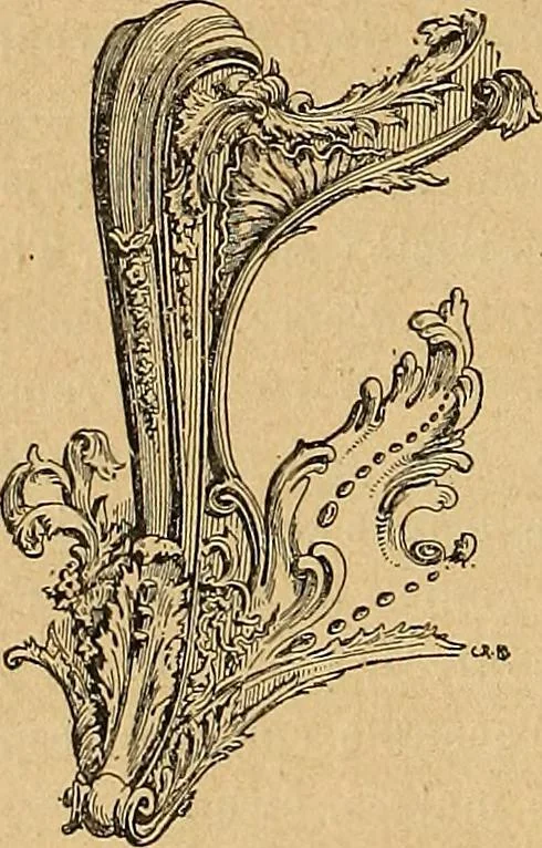 An illustration from Dictionnaire des arts décoratifs à l'usage des artisans, des artistes, des amateurs et des écoles, 1880, leaf 33