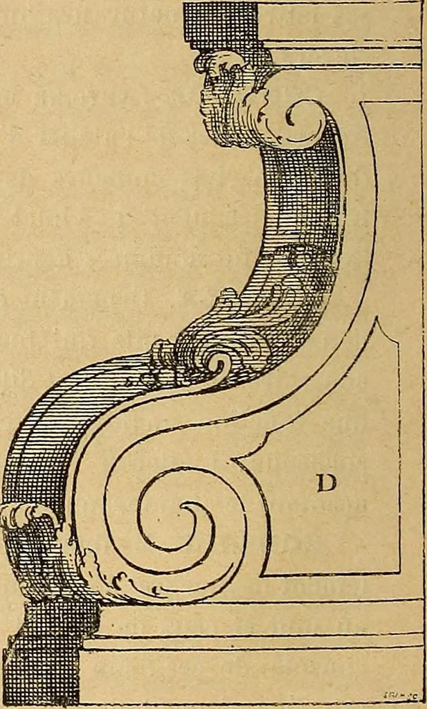 An illustration from Dictionnaire des arts décoratifs à l'usage des artisans, des artistes, des amateurs et des écoles, 1880, leaf 333
