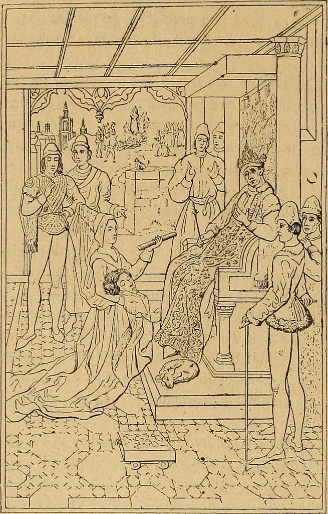 An illustration from Dictionnaire des arts décoratifs à l'usage des artisans, des artistes, des amateurs et des écoles, 1880, leaf 343