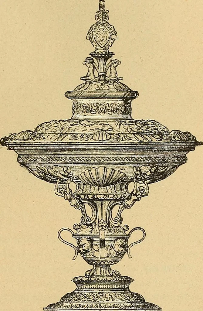 An illustration from Dictionnaire des arts décoratifs à l'usage des artisans, des artistes, des amateurs et des écoles, 1880, leaf 348
