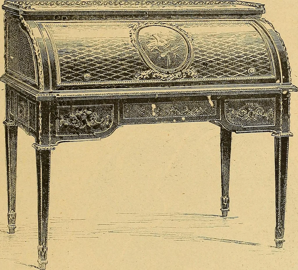 An illustration from Dictionnaire des arts décoratifs à l'usage des artisans, des artistes, des amateurs et des écoles, 1880, leaf 358