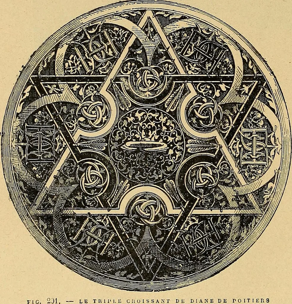 An illustration from Dictionnaire des arts décoratifs à l'usage des artisans, des artistes, des amateurs et des écoles, 1880, leaf 359