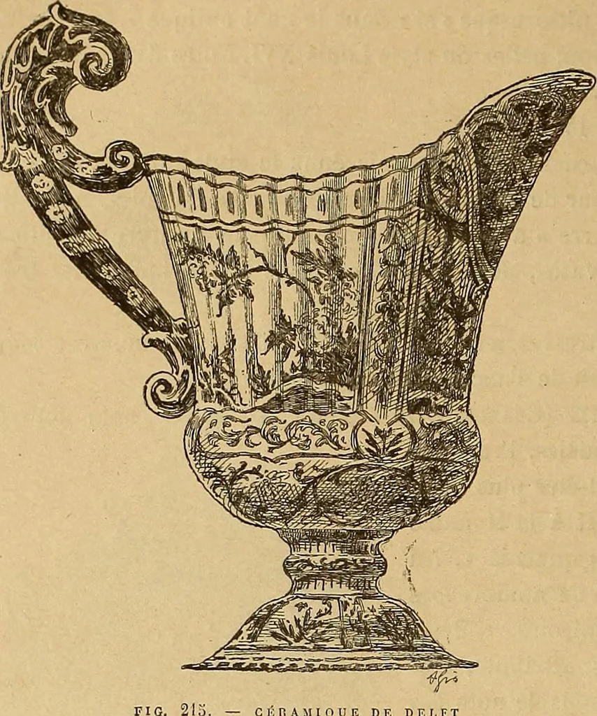 An illustration from Dictionnaire des arts décoratifs à l'usage des artisans, des artistes, des amateurs et des écoles, 1880, leaf 383