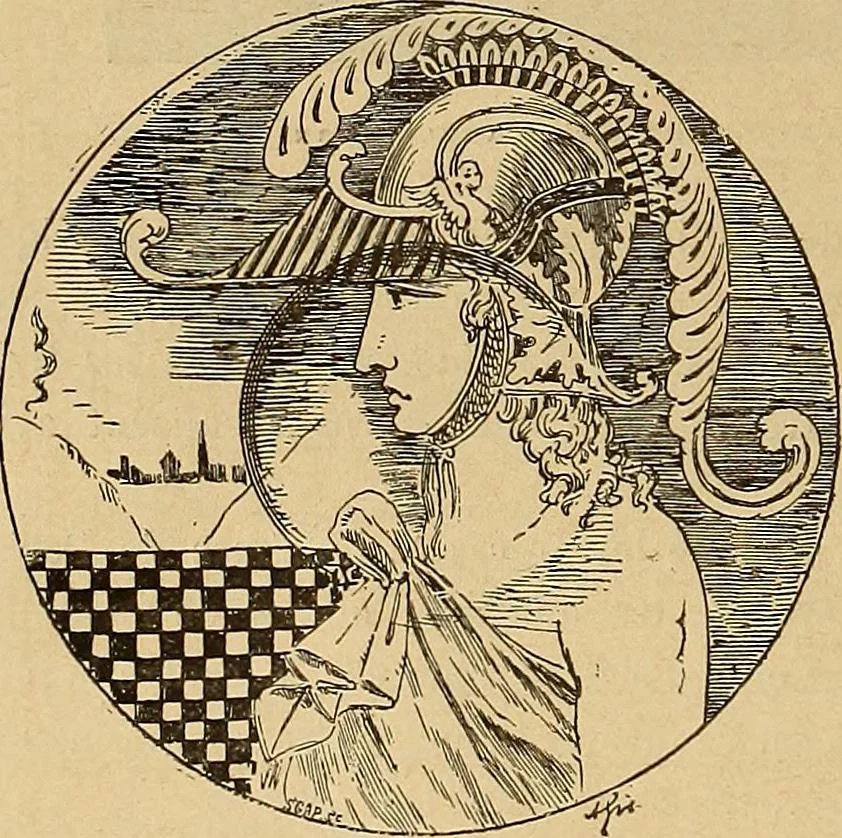 An illustration from Dictionnaire des arts décoratifs à l'usage des artisans, des artistes, des amateurs et des écoles, 1880, leaf 387