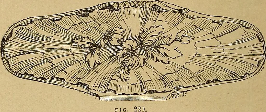 An illustration from Dictionnaire des arts décoratifs à l'usage des artisans, des artistes, des amateurs et des écoles, 1880, leaf 389