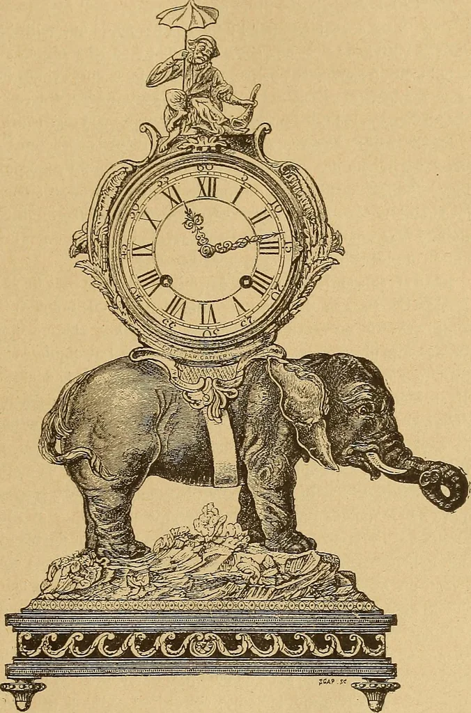 An illustration from Dictionnaire des arts décoratifs à l'usage des artisans, des artistes, des amateurs et des écoles, 1880, leaf 420