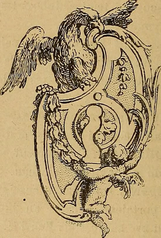 An illustration from Dictionnaire des arts décoratifs à l'usage des artisans, des artistes, des amateurs et des écoles, 1880, leaf 431