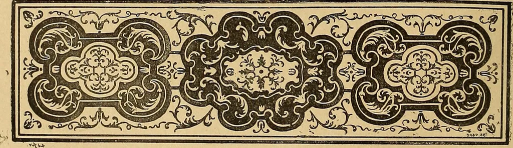 An illustration from Dictionnaire des arts décoratifs à l'usage des artisans, des artistes, des amateurs et des écoles, 1880, leaf 443