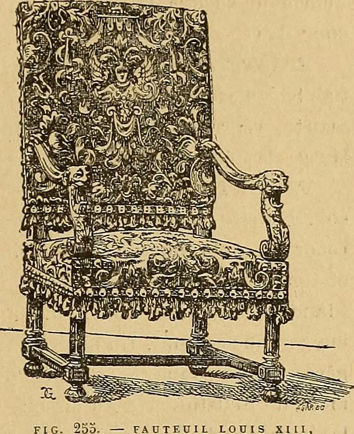 An illustration from Dictionnaire des arts décoratifs à l'usage des artisans, des artistes, des amateurs et des écoles, 1880, leaf 458