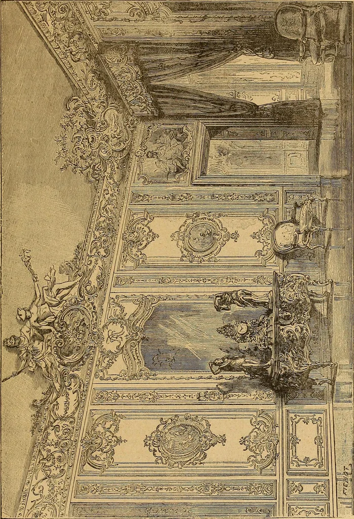 An illustration from Dictionnaire des arts décoratifs à l'usage des artisans, des artistes, des amateurs et des écoles, 1880, leaf 46