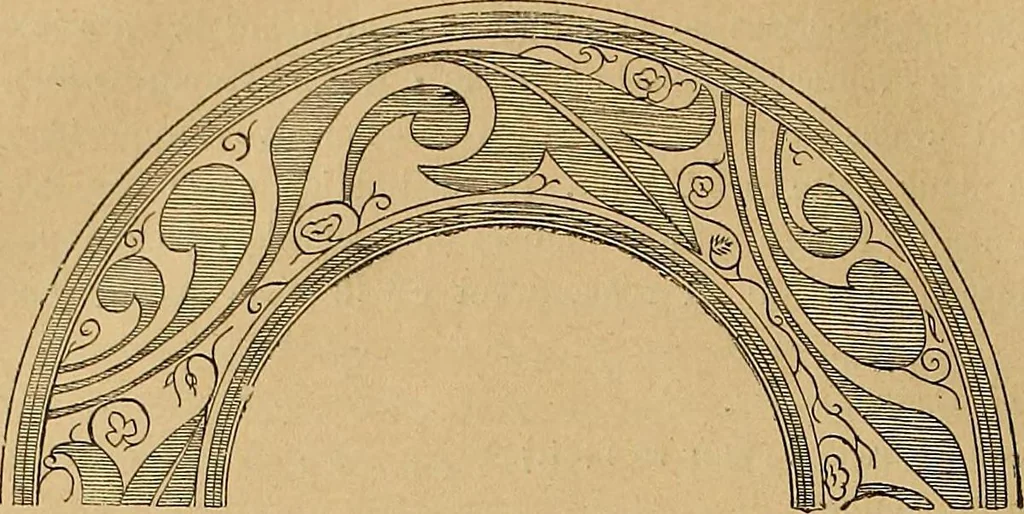 An illustration from Dictionnaire des arts décoratifs à l'usage des artisans, des artistes, des amateurs et des écoles, 1880, leaf 469