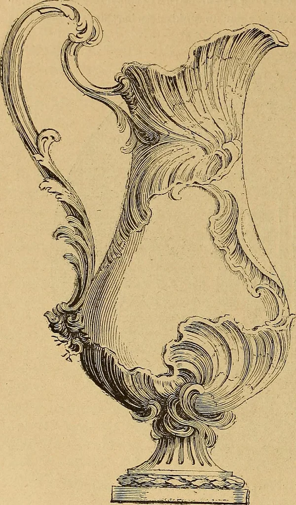 An illustration from Dictionnaire des arts décoratifs à l'usage des artisans, des artistes, des amateurs et des écoles, 1880, leaf 483