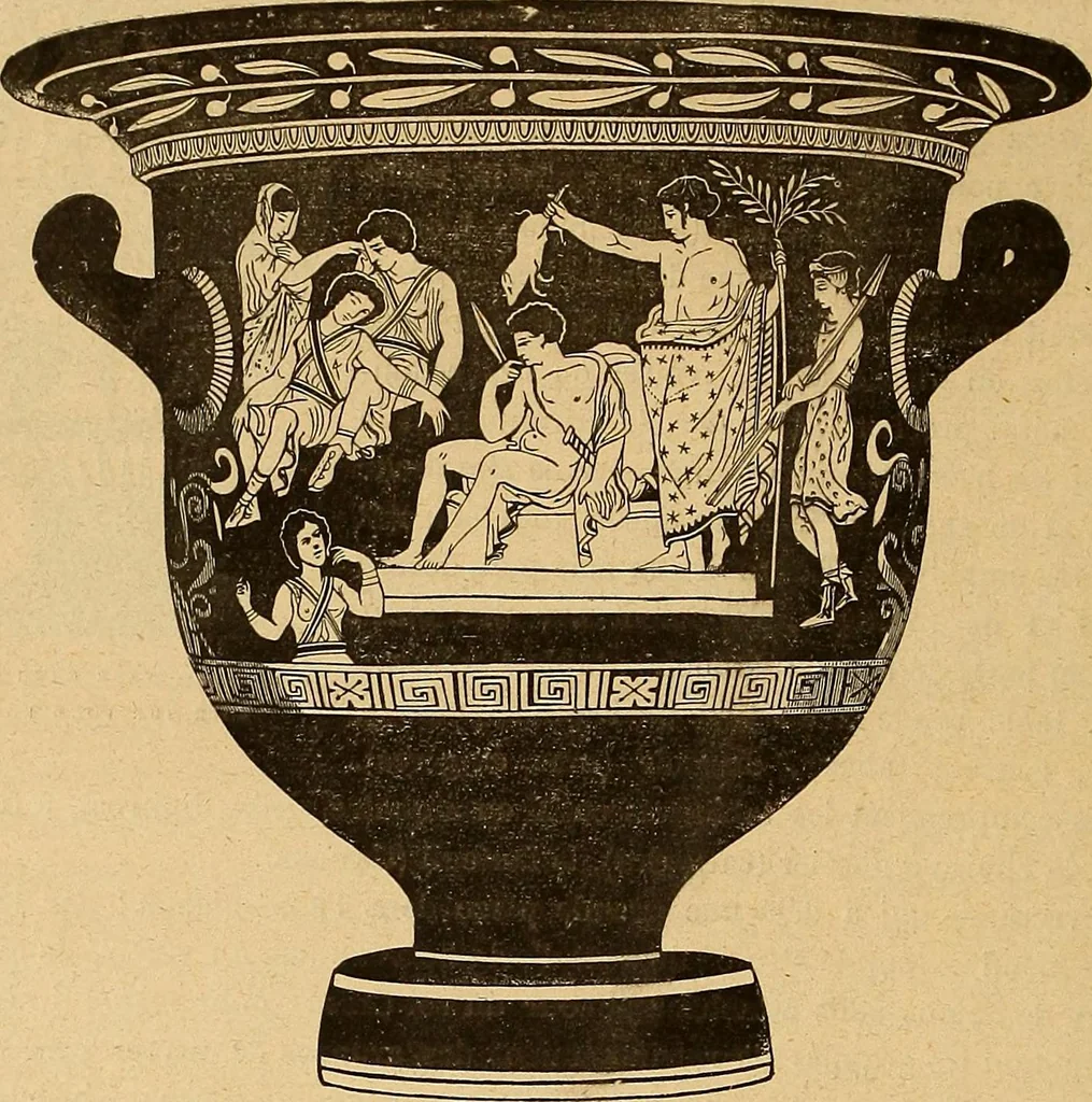 An illustration from Dictionnaire des arts décoratifs à l'usage des artisans, des artistes, des amateurs et des écoles, 1880, leaf 495