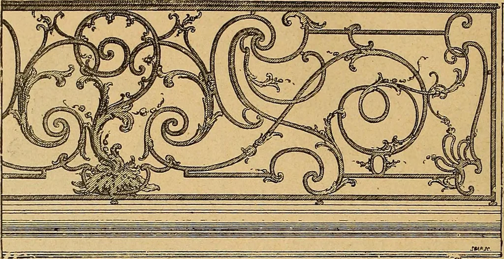 An illustration from Dictionnaire des arts décoratifs à l'usage des artisans, des artistes, des amateurs et des écoles, 1880, leaf 499