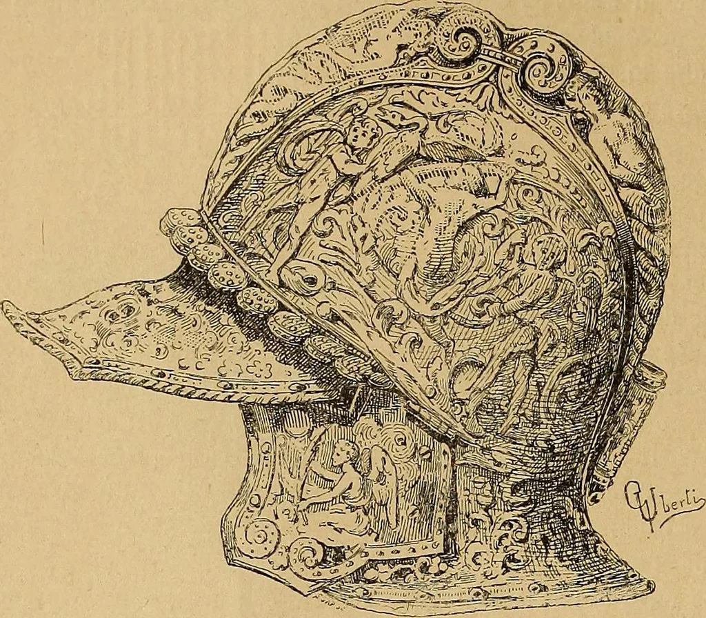 An illustration from Dictionnaire des arts décoratifs à l'usage des artisans, des artistes, des amateurs et des écoles, 1880, leaf 511