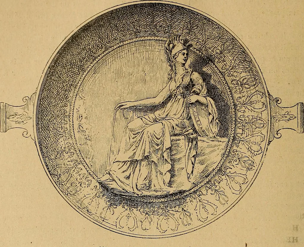 An illustration from Dictionnaire des arts décoratifs à l'usage des artisans, des artistes, des amateurs et des écoles, 1880, leaf 519