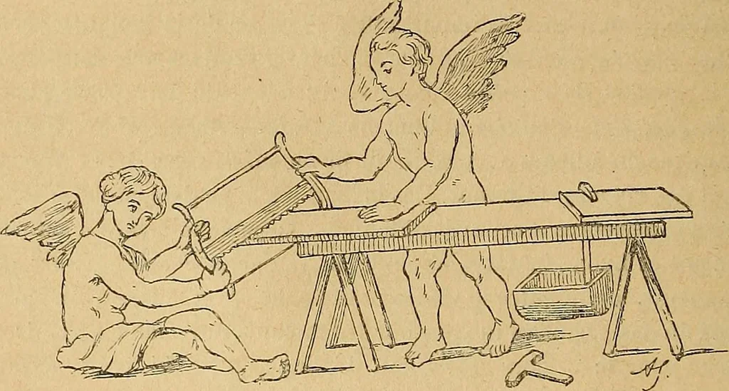 An illustration from Dictionnaire des arts décoratifs à l'usage des artisans, des artistes, des amateurs et des écoles, 1880, leaf 53