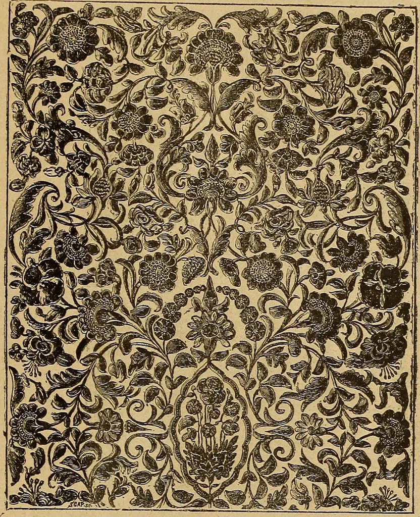 An illustration from Dictionnaire des arts décoratifs à l'usage des artisans, des artistes, des amateurs et des écoles, 1880, leaf 532