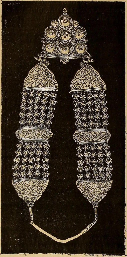 An illustration from Dictionnaire des arts décoratifs à l'usage des artisans, des artistes, des amateurs et des écoles, 1880, leaf 533