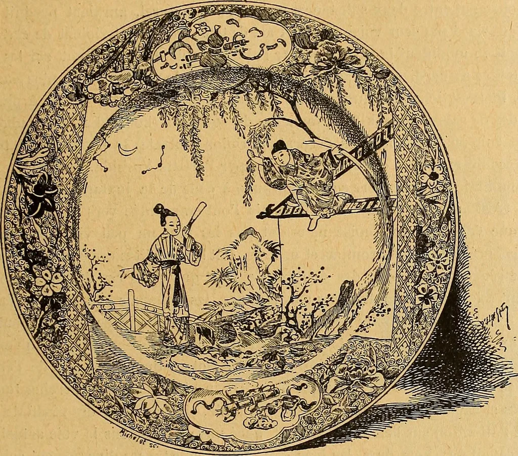 An illustration from Dictionnaire des arts décoratifs à l'usage des artisans, des artistes, des amateurs et des écoles, 1880, leaf 542