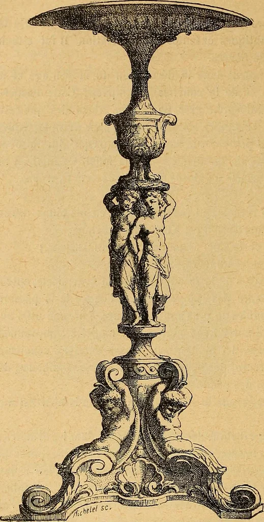 An illustration from Dictionnaire des arts décoratifs à l'usage des artisans, des artistes, des amateurs et des écoles, 1880, leaf 553