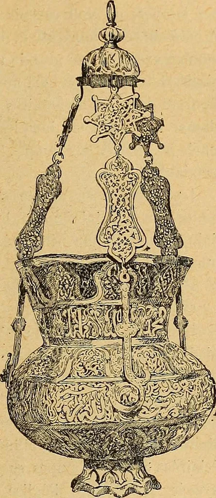 An illustration from Dictionnaire des arts décoratifs à l'usage des artisans, des artistes, des amateurs et des écoles, 1880, leaf 554