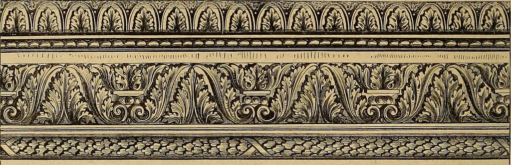 An illustration from Dictionnaire des arts décoratifs à l'usage des artisans, des artistes, des amateurs et des écoles, 1880, leaf 587