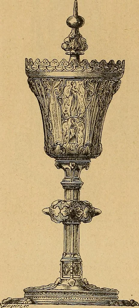 An illustration from Dictionnaire des arts décoratifs à l'usage des artisans, des artistes, des amateurs et des écoles, 1880, leaf 59