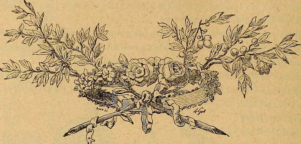 An illustration from Dictionnaire des arts décoratifs à l'usage des artisans, des artistes, des amateurs et des écoles, 1880, leaf 595