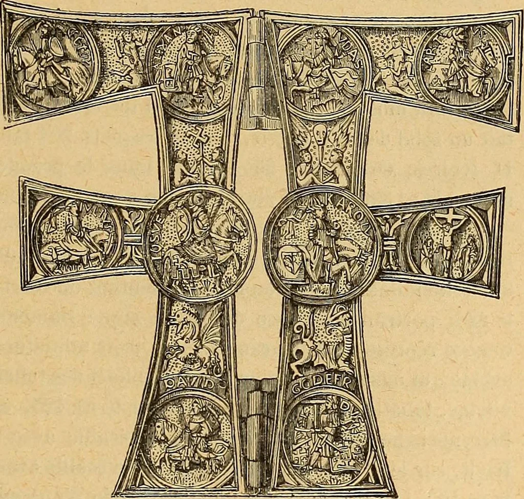 An illustration from Dictionnaire des arts décoratifs à l'usage des artisans, des artistes, des amateurs et des écoles, 1880, leaf 602