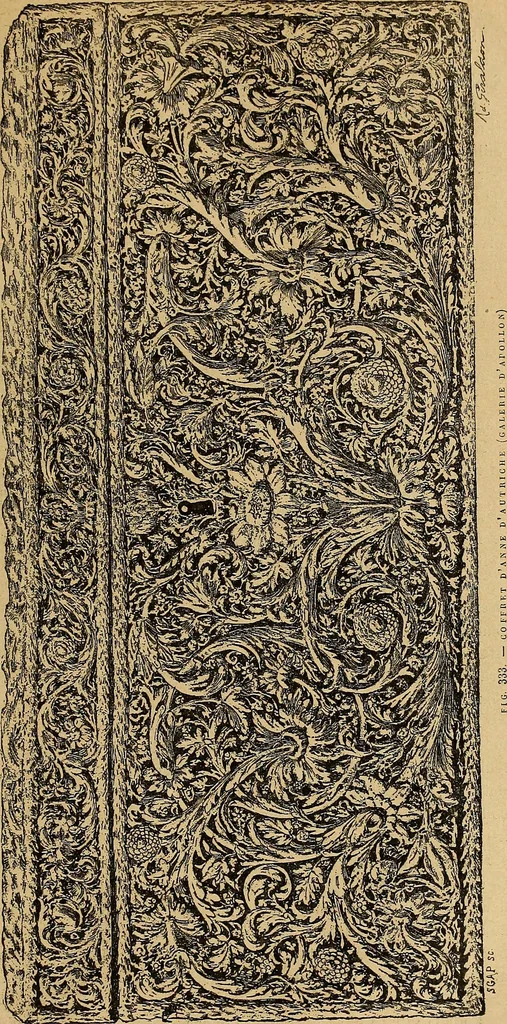 An illustration from Dictionnaire des arts décoratifs à l'usage des artisans, des artistes, des amateurs et des écoles, 1880, leaf 606