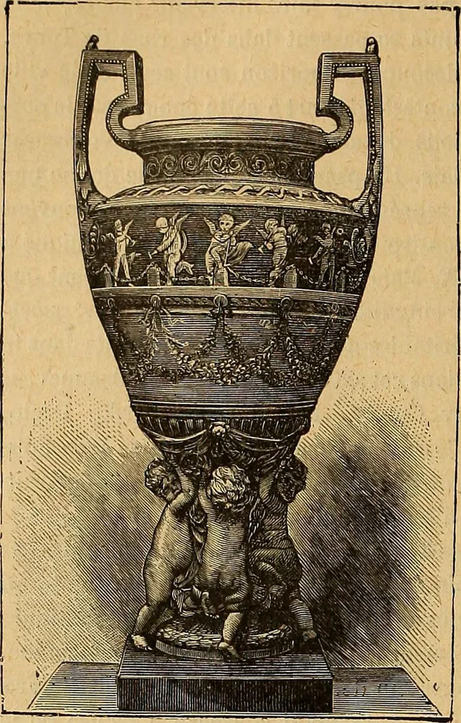 An illustration from Dictionnaire des arts décoratifs à l'usage des artisans, des artistes, des amateurs et des écoles, 1880, leaf 645