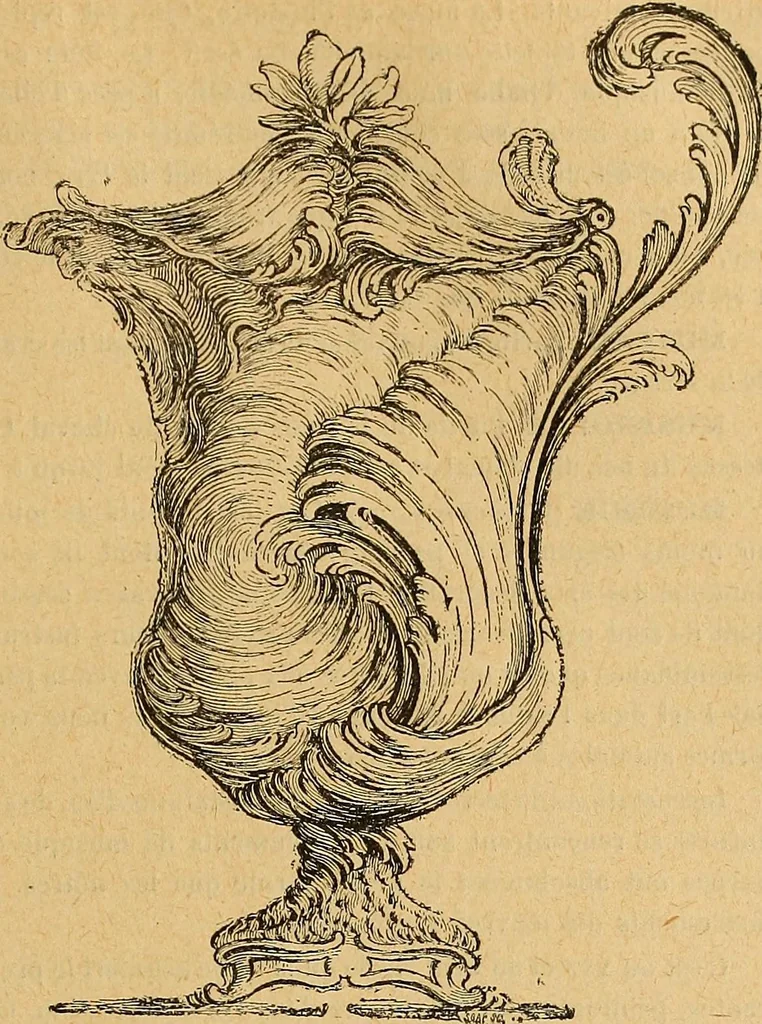 An illustration from Dictionnaire des arts décoratifs à l'usage des artisans, des artistes, des amateurs et des écoles, 1880, leaf 658