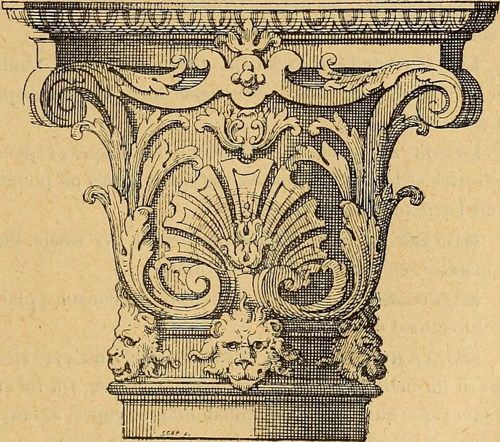 An illustration from Dictionnaire des arts décoratifs à l'usage des artisans, des artistes, des amateurs et des écoles, 1880, leaf 658