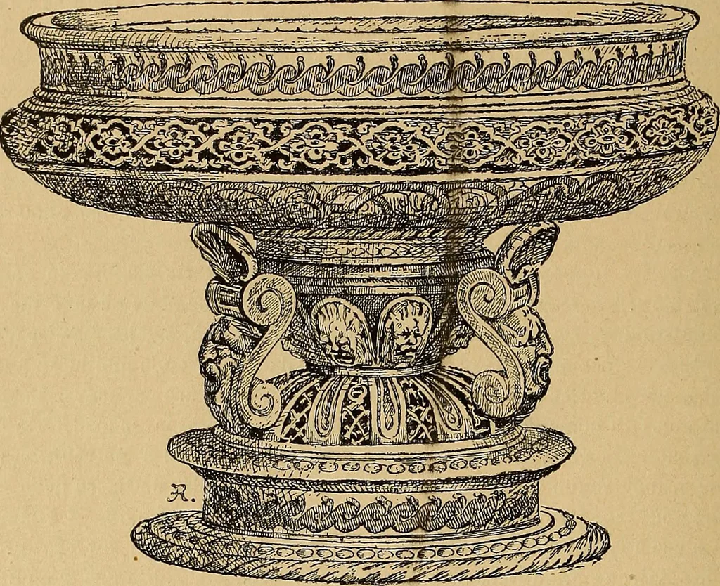 An illustration from Dictionnaire des arts décoratifs à l'usage des artisans, des artistes, des amateurs et des écoles, 1880, leaf 683