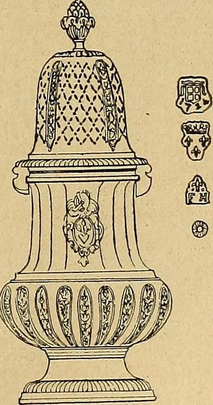 An illustration from Dictionnaire des arts décoratifs à l'usage des artisans, des artistes, des amateurs et des écoles, 1880, leaf 690