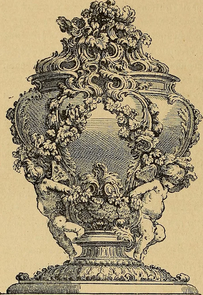 An illustration from Dictionnaire des arts décoratifs à l'usage des artisans, des artistes, des amateurs et des écoles, 1880, leaf 697