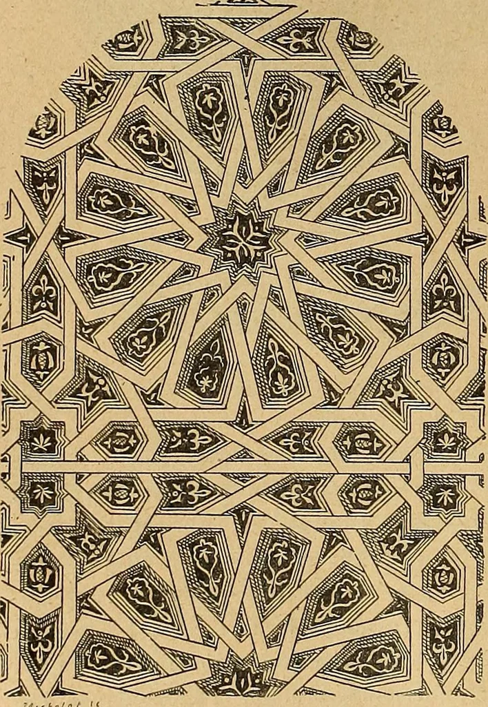 An illustration from Dictionnaire des arts décoratifs à l'usage des artisans, des artistes, des amateurs et des écoles, 1880, leaf 71