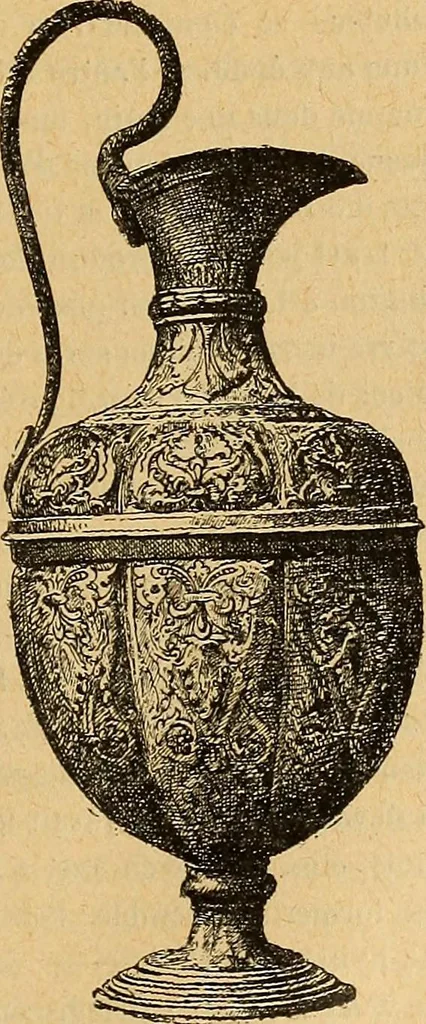 An illustration from Dictionnaire des arts décoratifs à l'usage des artisans, des artistes, des amateurs et des écoles, 1880, leaf 714