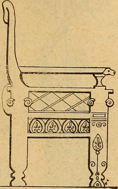 An illustration from Dictionnaire des arts décoratifs à l'usage des artisans, des artistes, des amateurs et des écoles, 1880, leaf 750