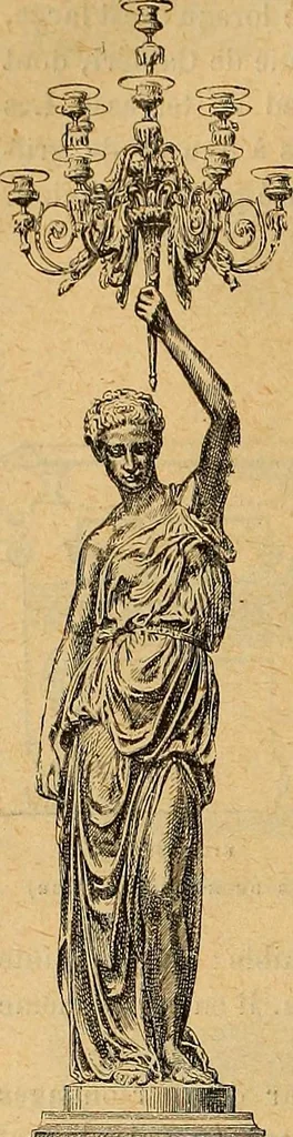 An illustration from Dictionnaire des arts décoratifs à l'usage des artisans, des artistes, des amateurs et des écoles, 1880, leaf 751